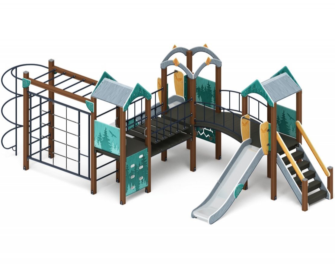 Уличный ДСК Сибирская сказка-8 - вид 0