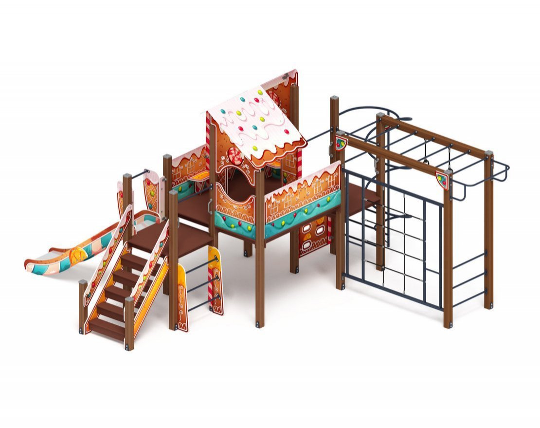 Уличный ДСК Сахарная крепость-3 - вид 2