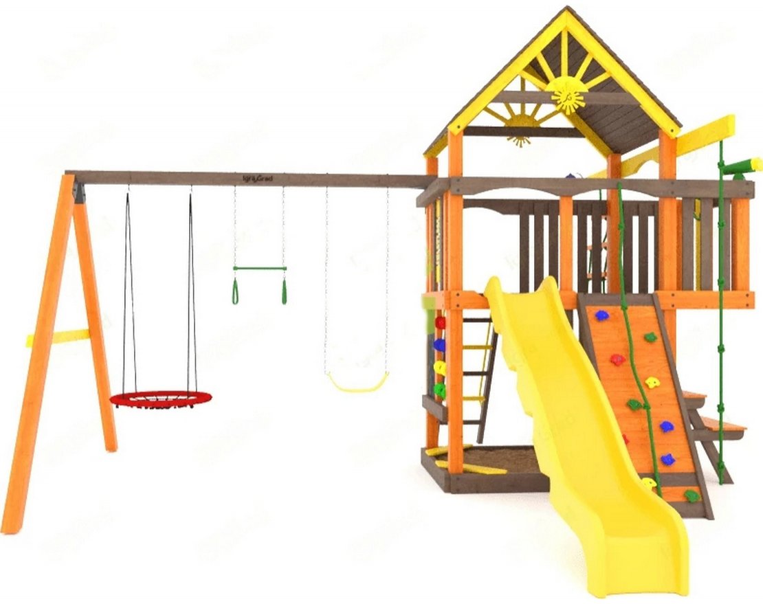Детская площадка IgraGrad Шато (Дерево) (мод.2) 0