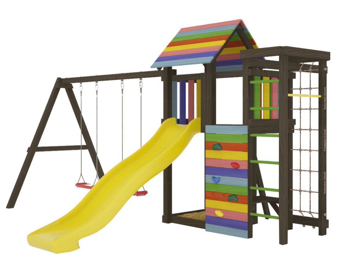 Детская площадка Савушка Мастер 10 (Brown Color)