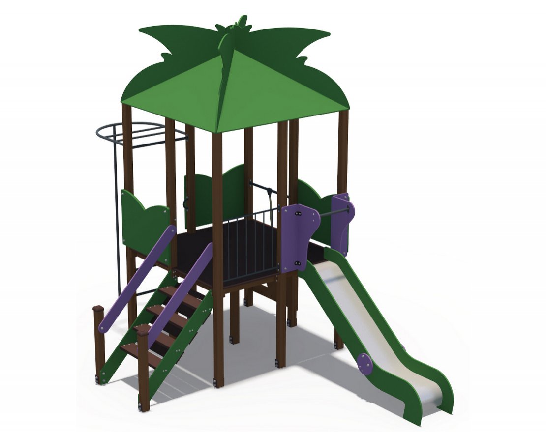 Уличный ДСК Джунгли Дом на дереве ДИО 02100 - вид 2