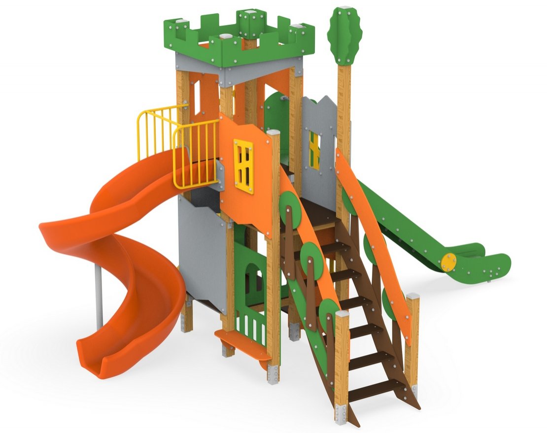 Детский игровой комплекс  Город-крепость 311.12.03