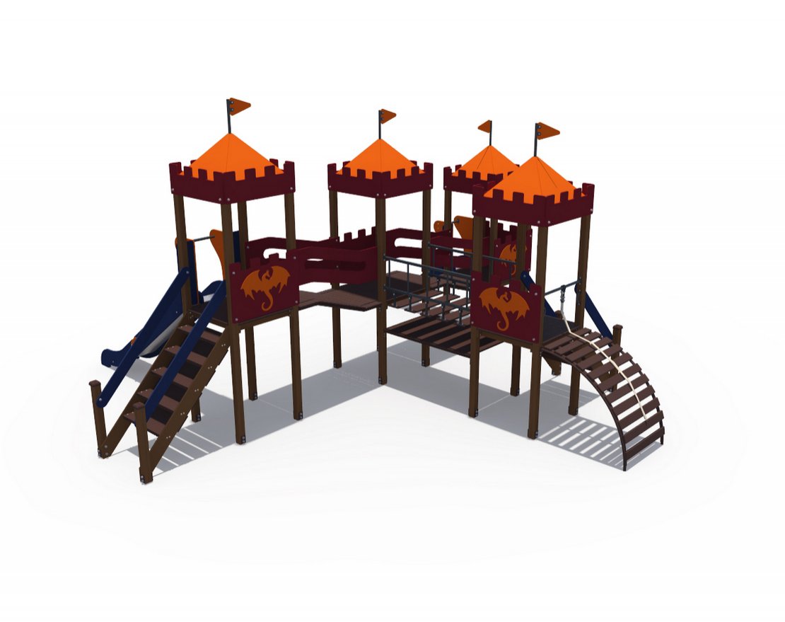 Уличный ДСК Империя Замок Н-1500 и Н-900 ДИО 02040 - вид 1