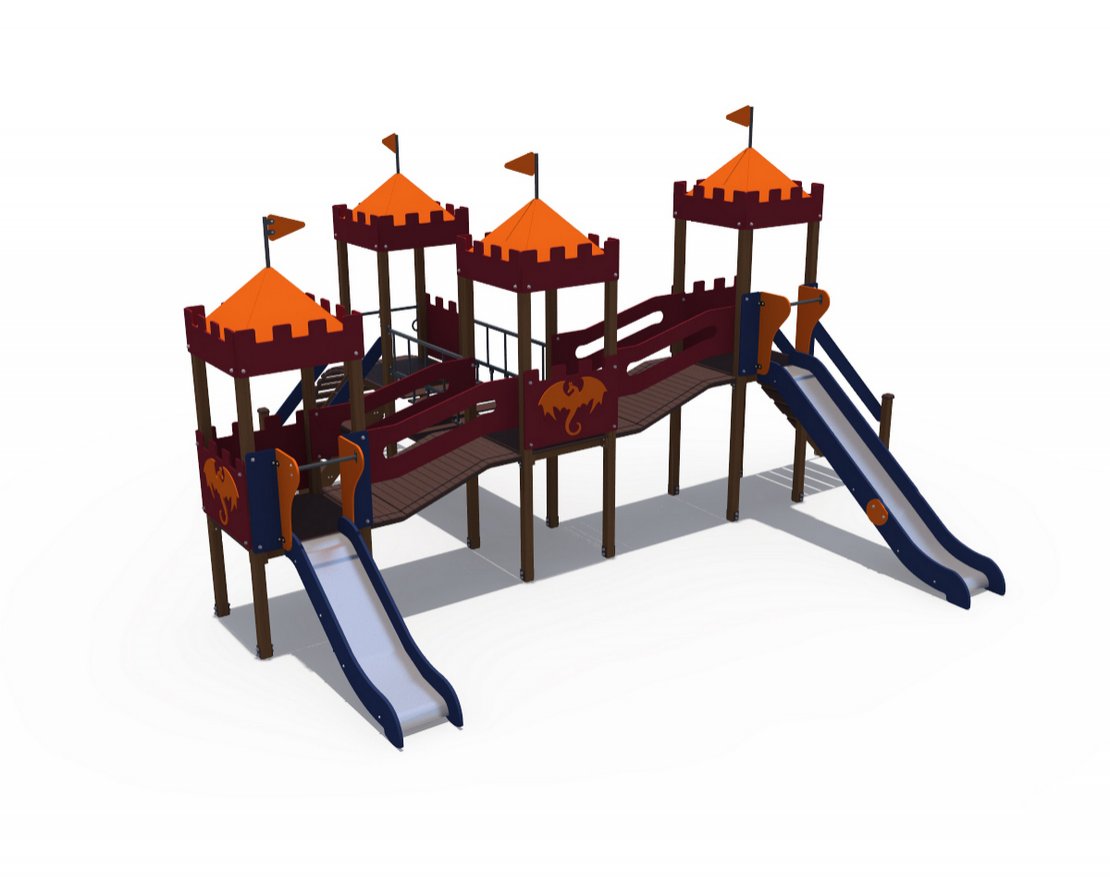 Уличный ДСК Империя Замок Н-1500 и Н-900 ДИО 02040 - вид 0