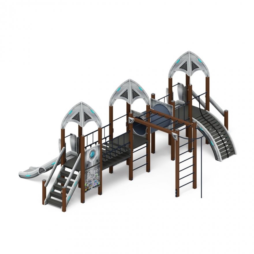 Уличный ДСК Приключение на орбите-4 - вид 3