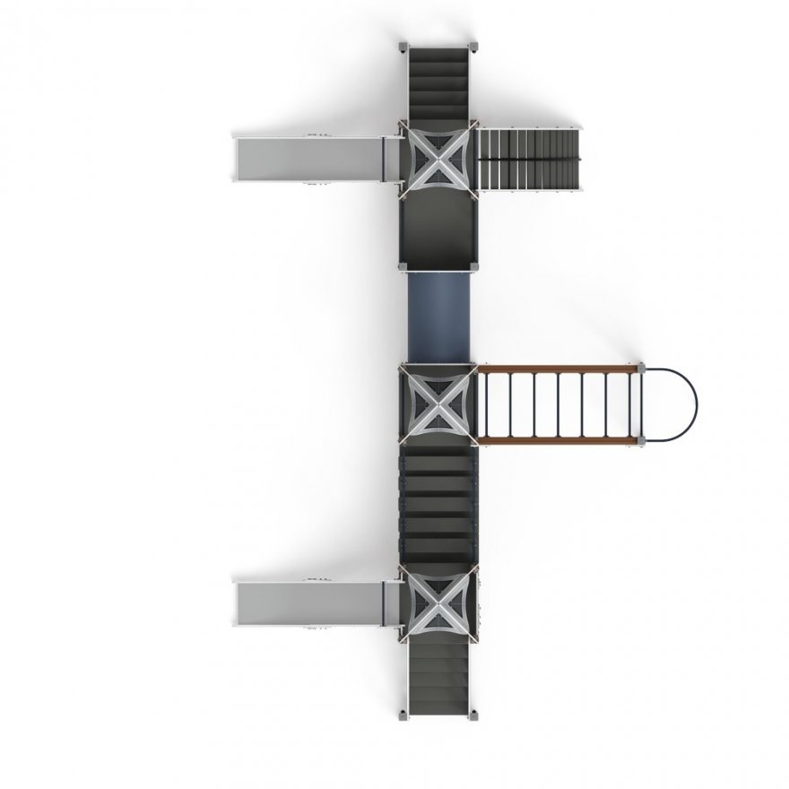 Уличный ДСК Приключение на орбите-4 - вид 4