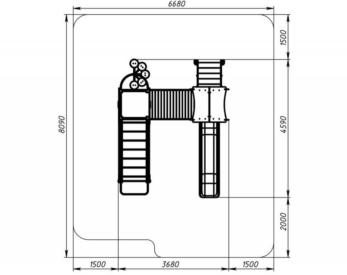 Уличный ДСК Тайны Белогорья-7 - вид 5