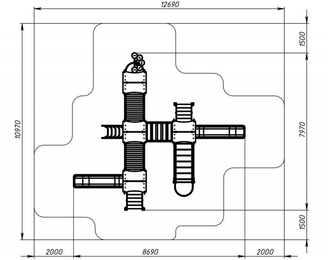 Уличный ДСК Тайны Белогорья-10 - вид 5