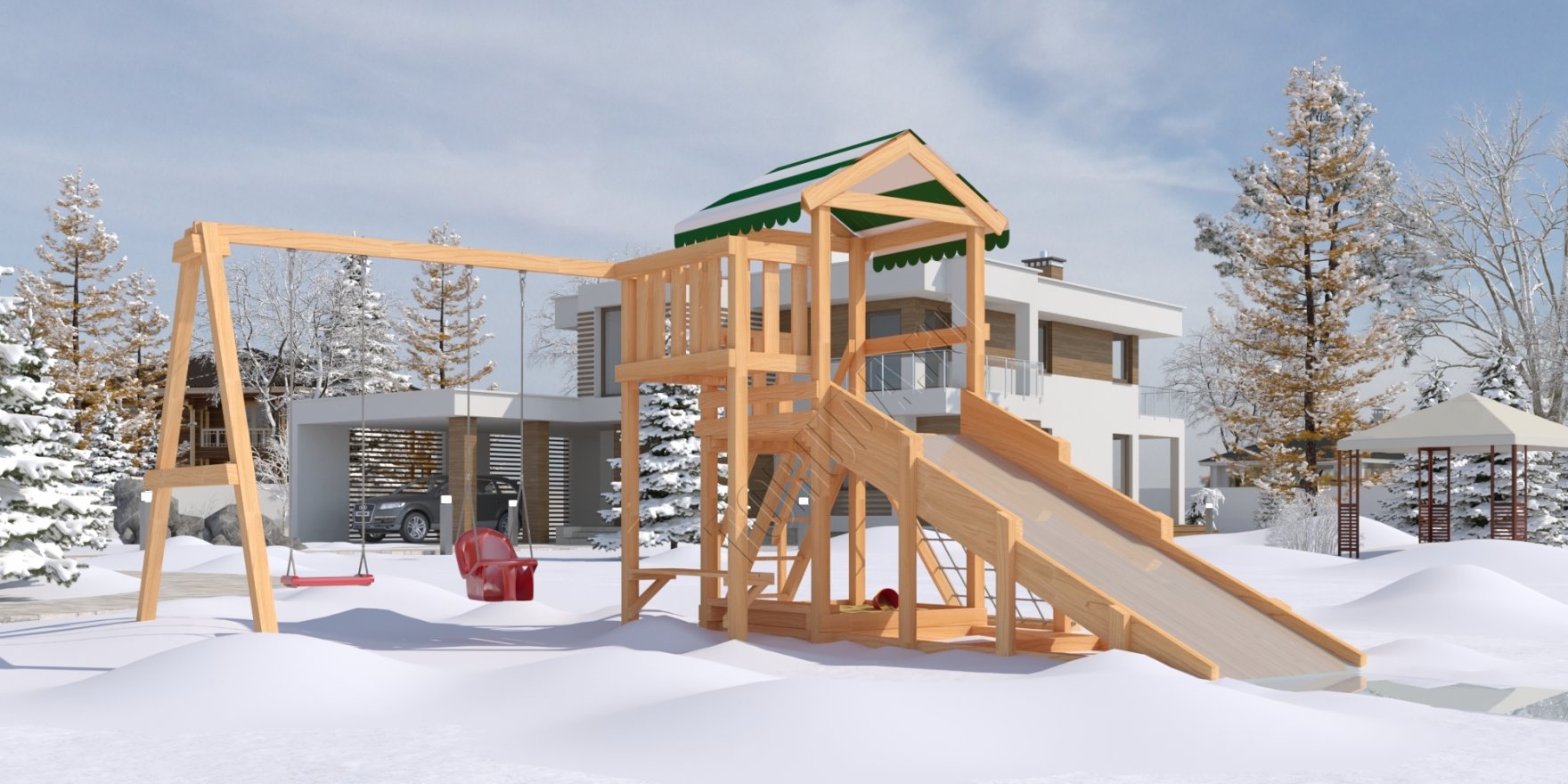 Уличный ДСК Гарда 2 (всесезонная) - вид 5