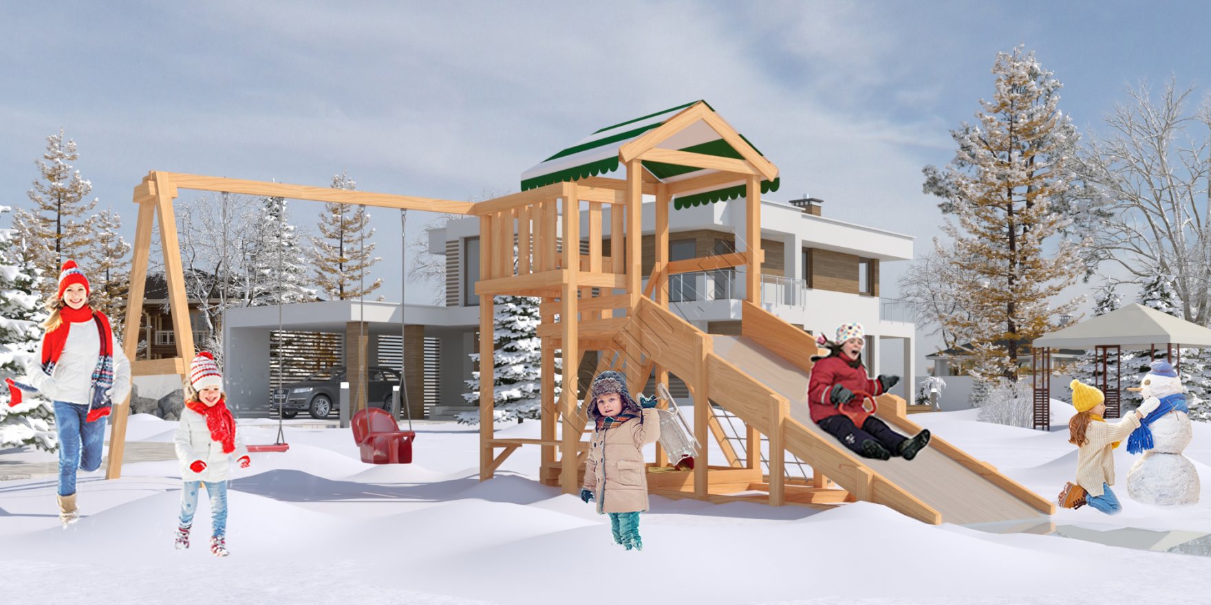 Уличный ДСК Гарда 2 (всесезонная) - вид 6