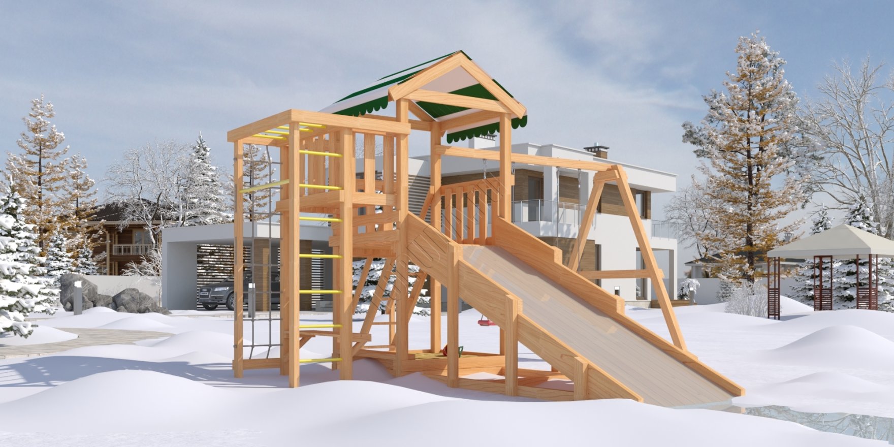 Уличный ДСК Гарда 3 (всесезонная) - вид 6