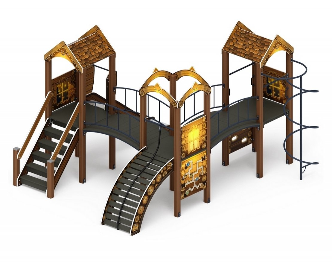 Уличный ДСК Эко-город приключений-1 - вид 2