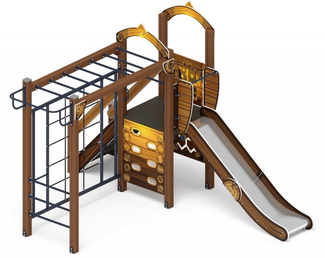 Уличный ДСК Уютный эко-дворик-8 - вид 1