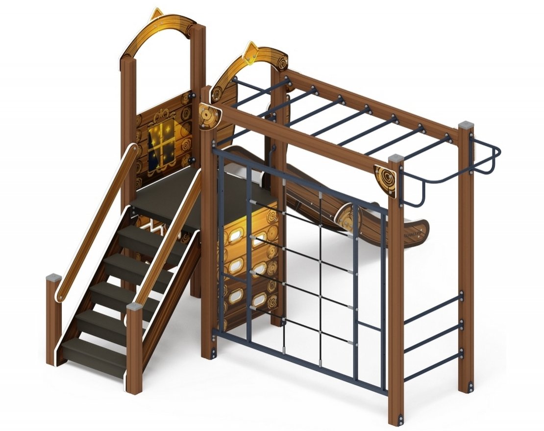 Уличный ДСК Уютный эко-дворик-8 - вид 2