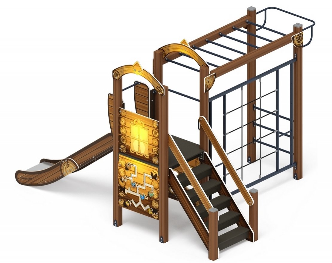 Уличный ДСК Уютный эко-дворик-8 - вид 3