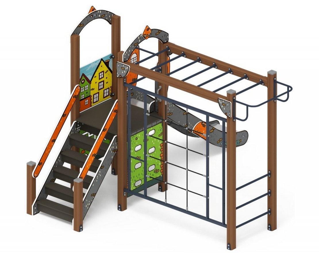 Уличный ДСК Уютный дворик-8 - вид 3