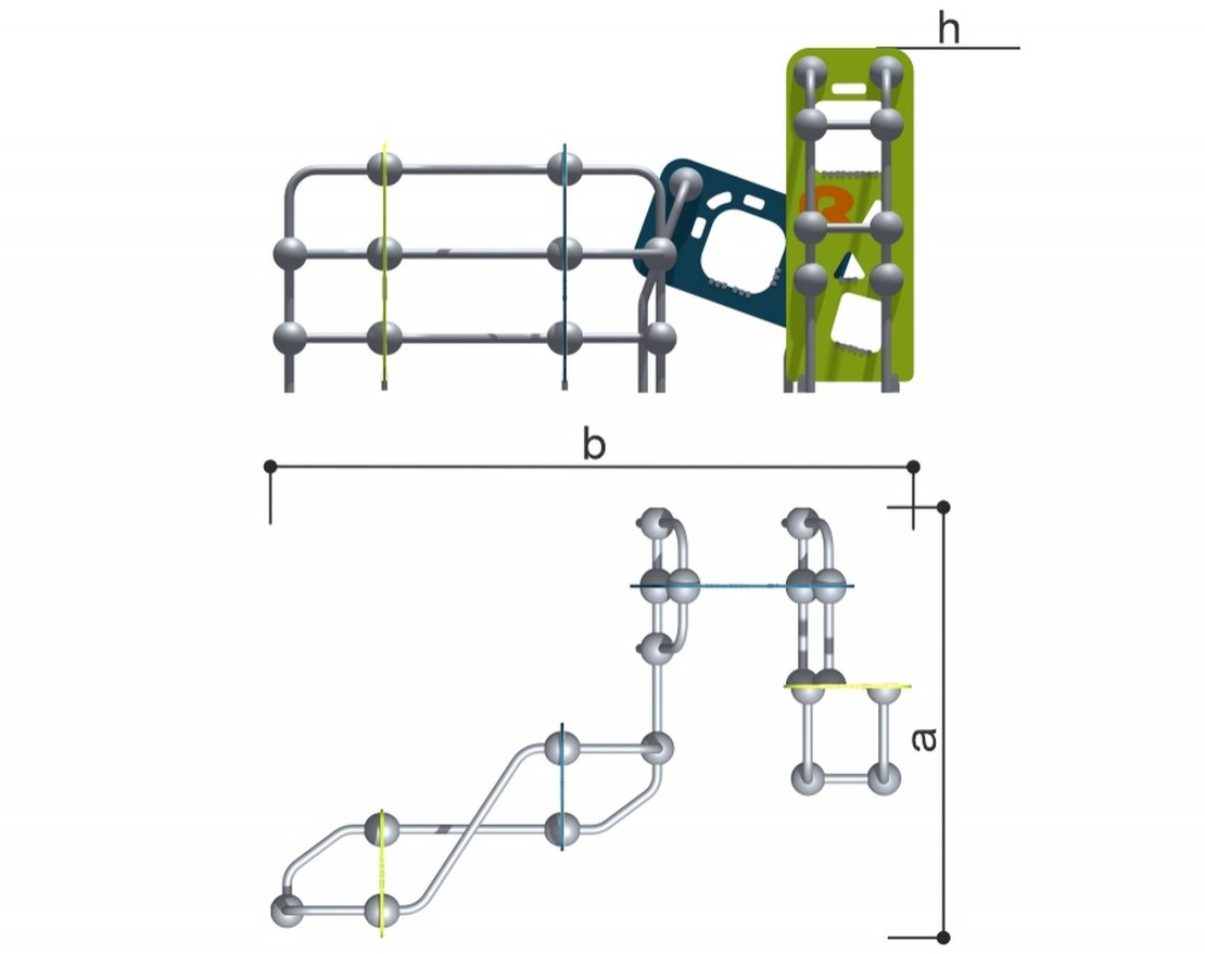 Детский спортивно-игровой комплекс Romana 057.18.00 - вид 2