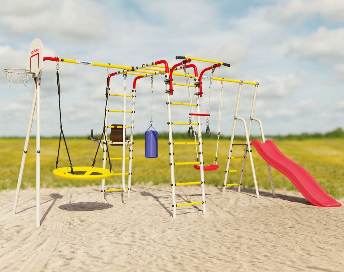 Детский спортивный комплекс Fitness (Фитнес) - PRO (Комплект №4) - вид 2