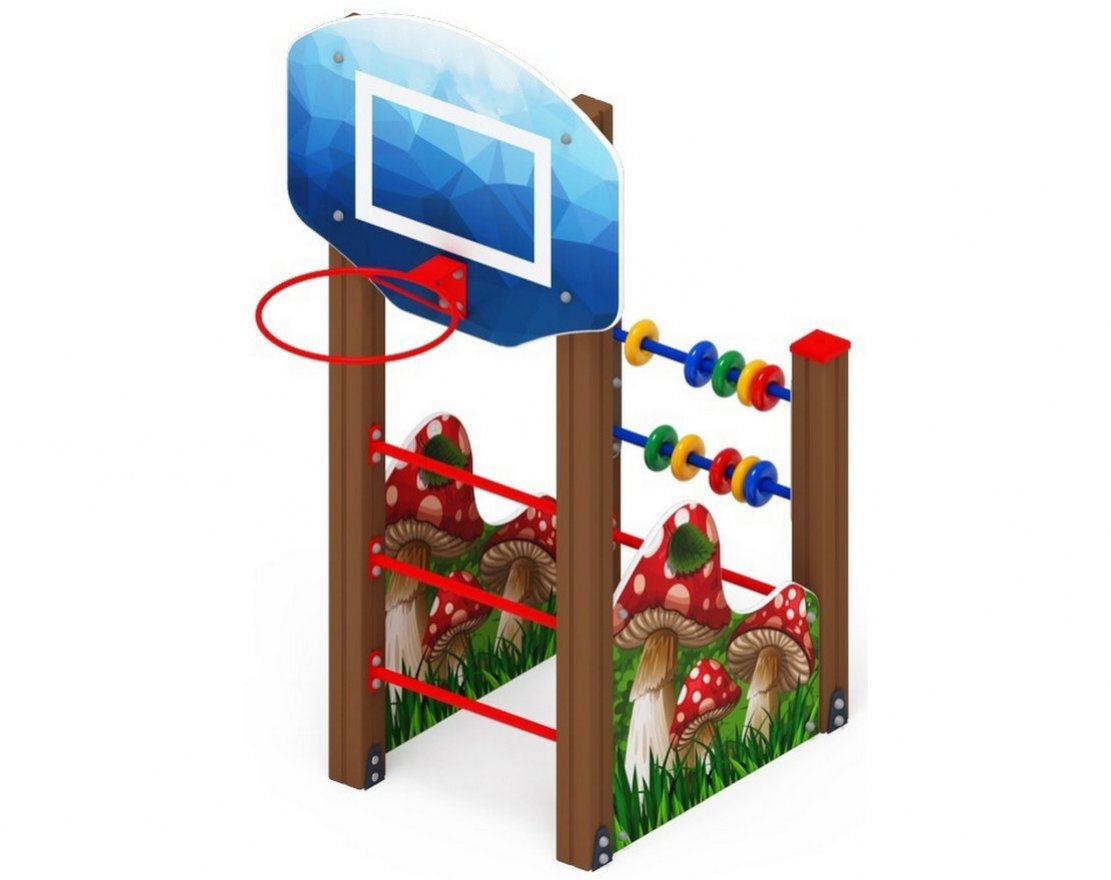 Детский спорткомплекс Грибное лукошко-1 - вид 0