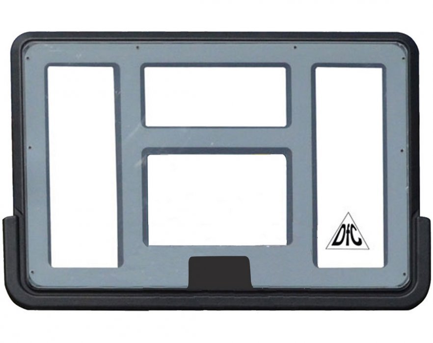 Щит для баскетбола 112x75см б/крепления - вид 0