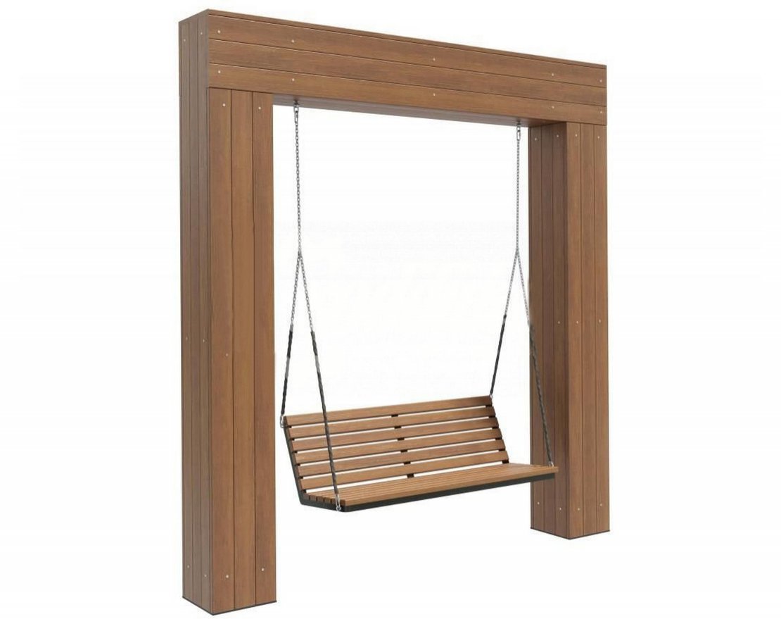 Диван-качели Софт 1 Ангарская сосна - вид 0