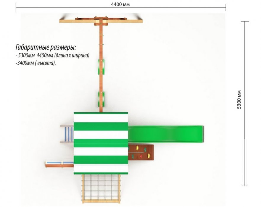 Игровая площадка Савушка 11