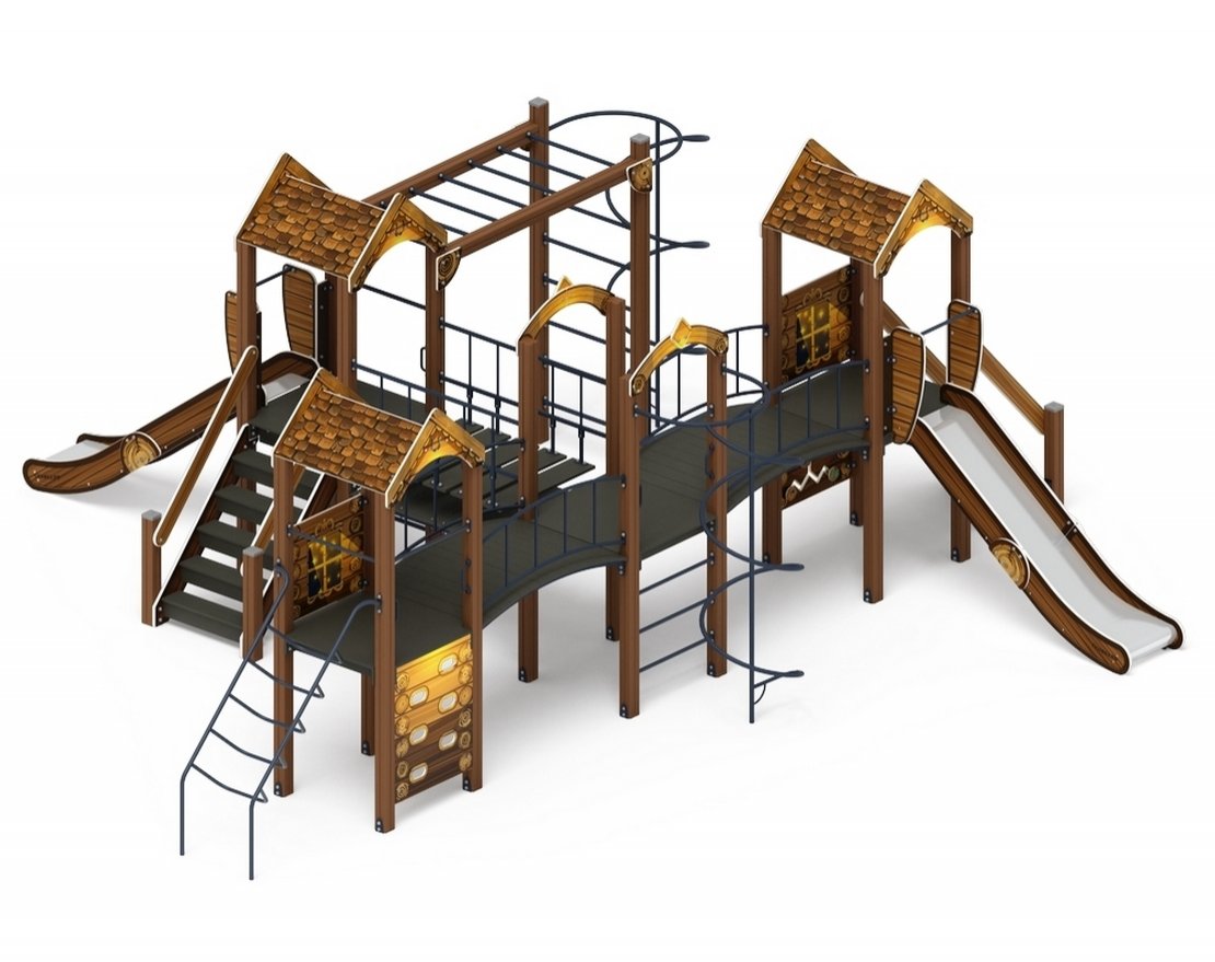 Уличный ДСК Эко-город приключений-5 - вид 3