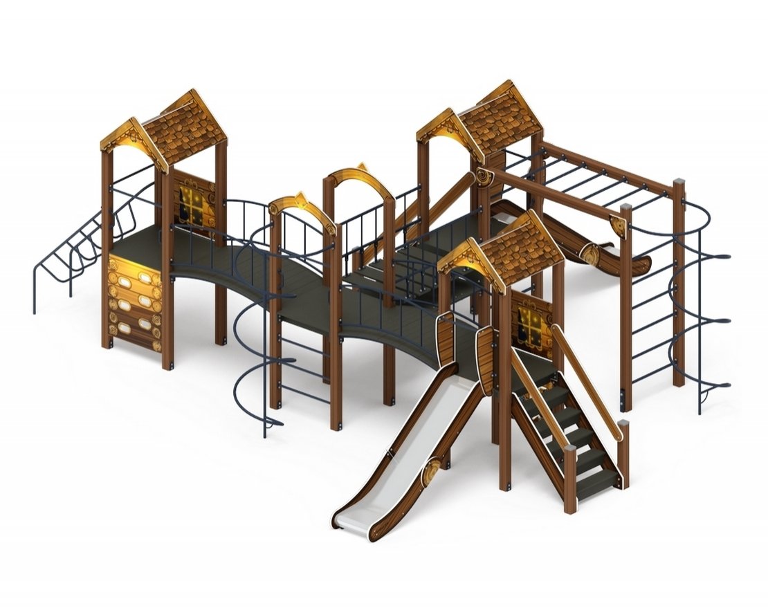 Уличный ДСК Эко-город приключений-5 - вид 2