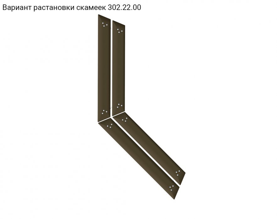 Скамья  Romana 302.22.00
