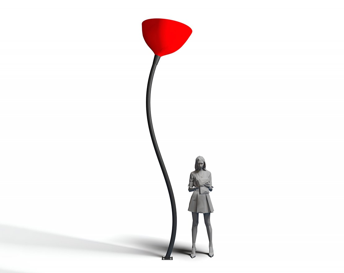 Фонарь уличный Мак - вид 0