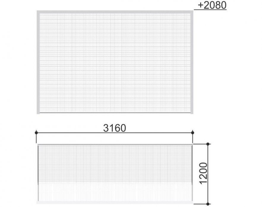 Ворота для мини-футбола 203.08.00 - вид 2