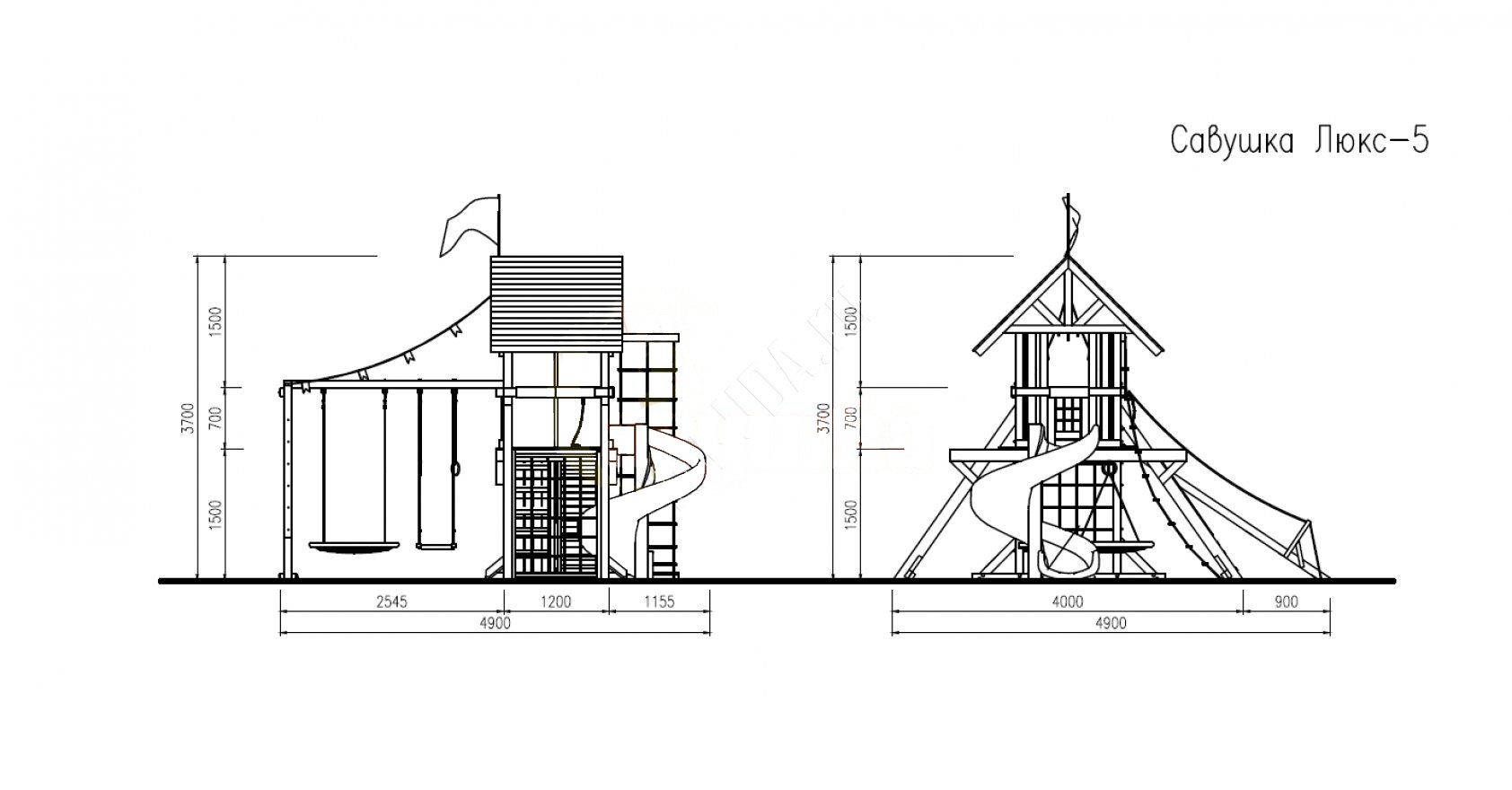 Уличный ДСК Галиот 4 - вид 6