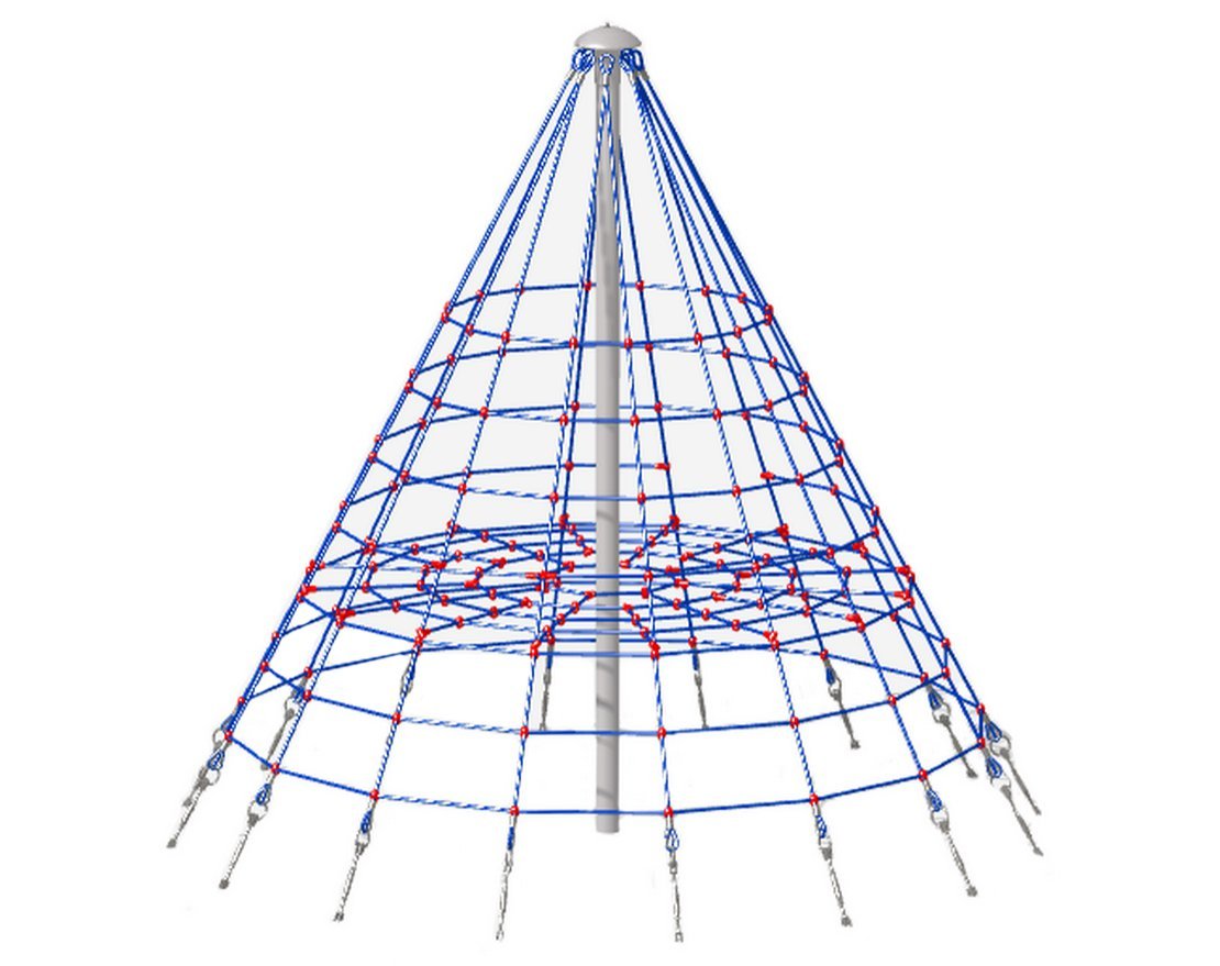 Игровая сетка  Пирамида СК 2.05.02