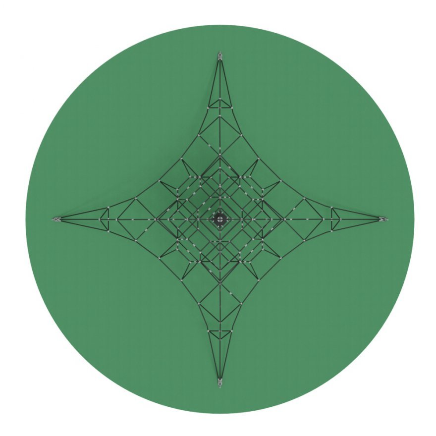 Сетка для лазания Гримпи 8 (на резиновое покрытие) - вид 2