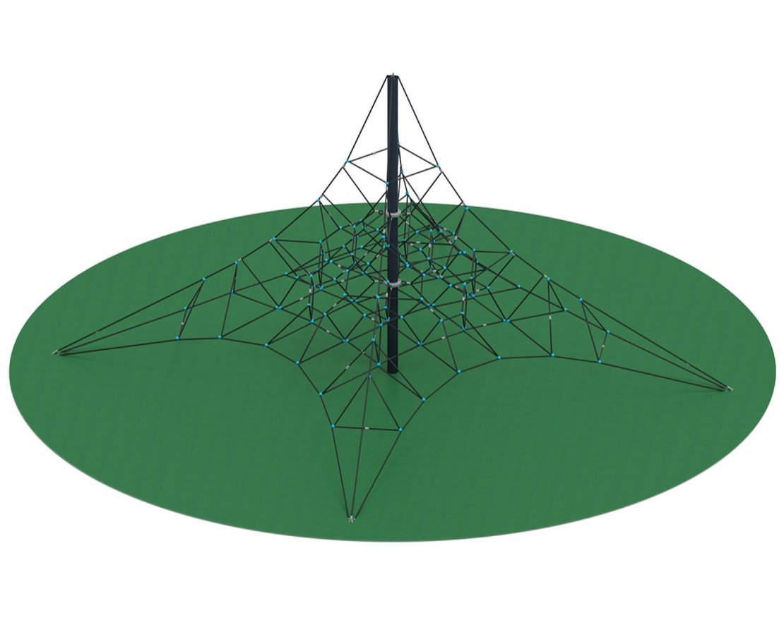 Игровая сетка  Пирамида (на резиновое покрытие) СК 2.05.07-РК