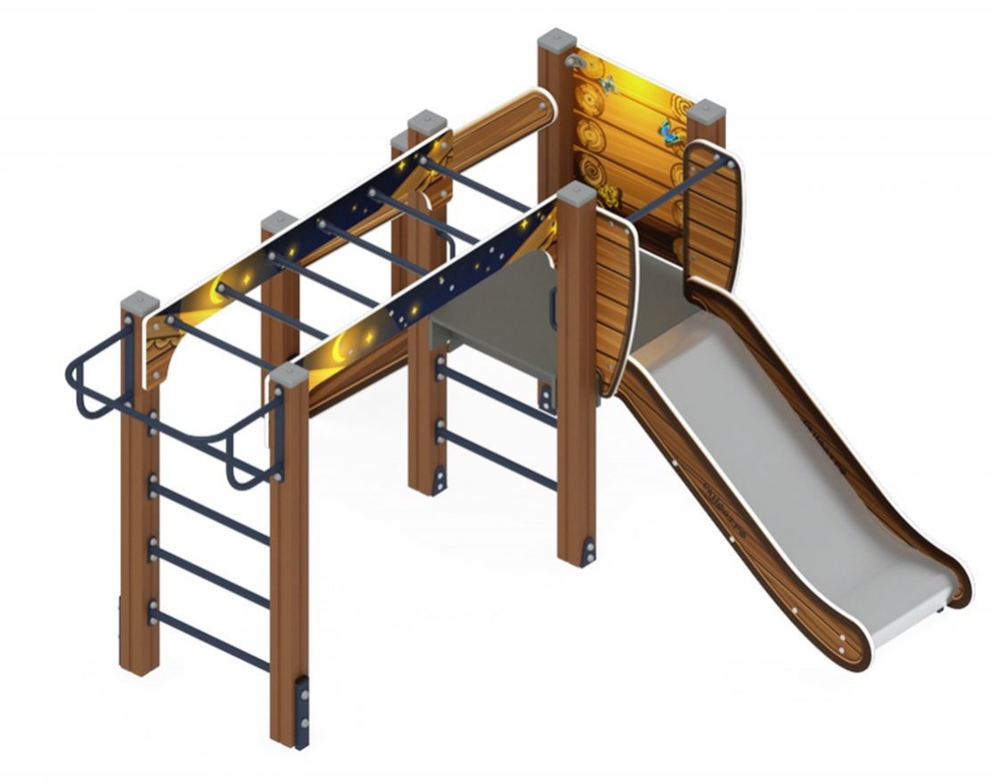 Детская игровая площадка Сказочная слобода-2 - вид 2