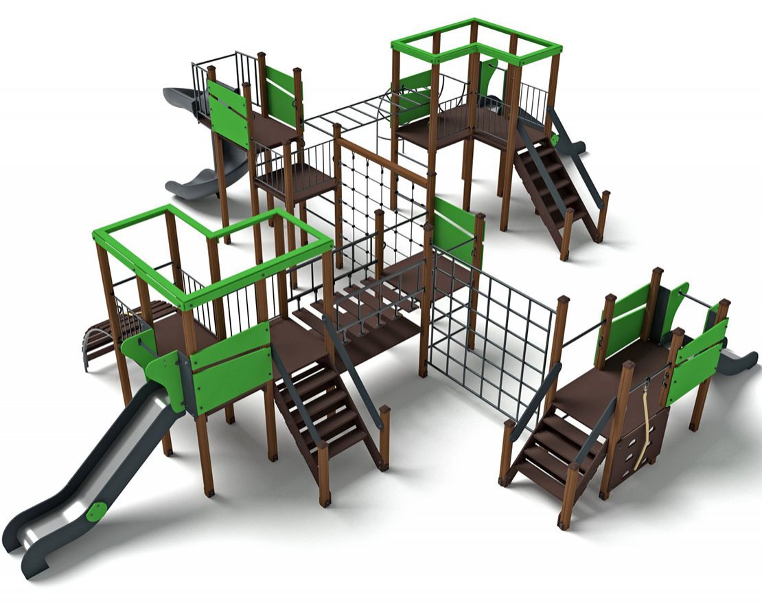 Уличный ДСК Геометрия Н-900,1200 и 2000 ДИО 09040 - вид 0