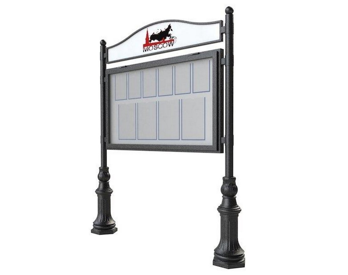 Информационный стенд  Пушкин