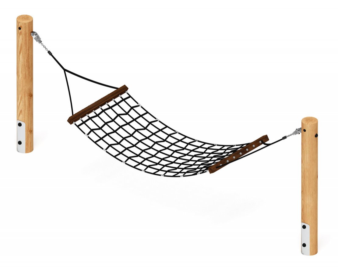 Качели-гамак Тихая сиеста (лиственница) - вид 1