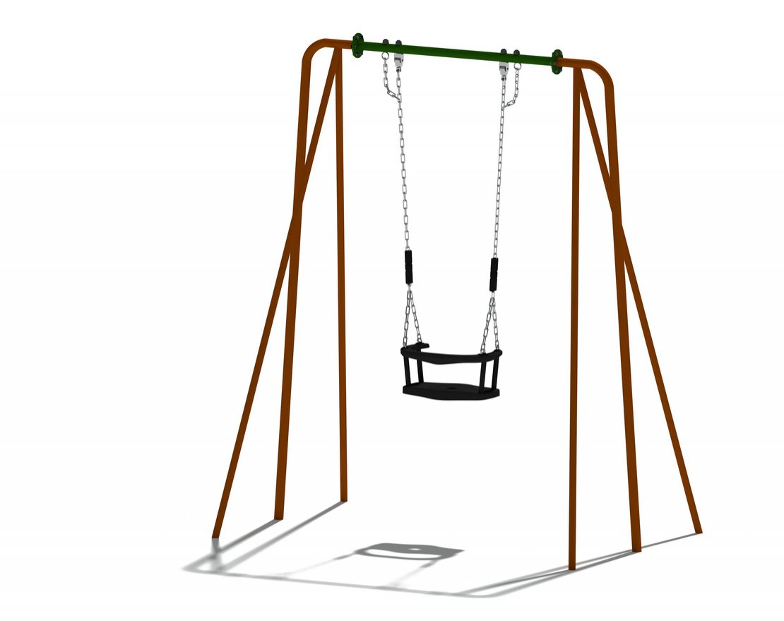 Качели Май со спинкой ИО 01091 - вид 1