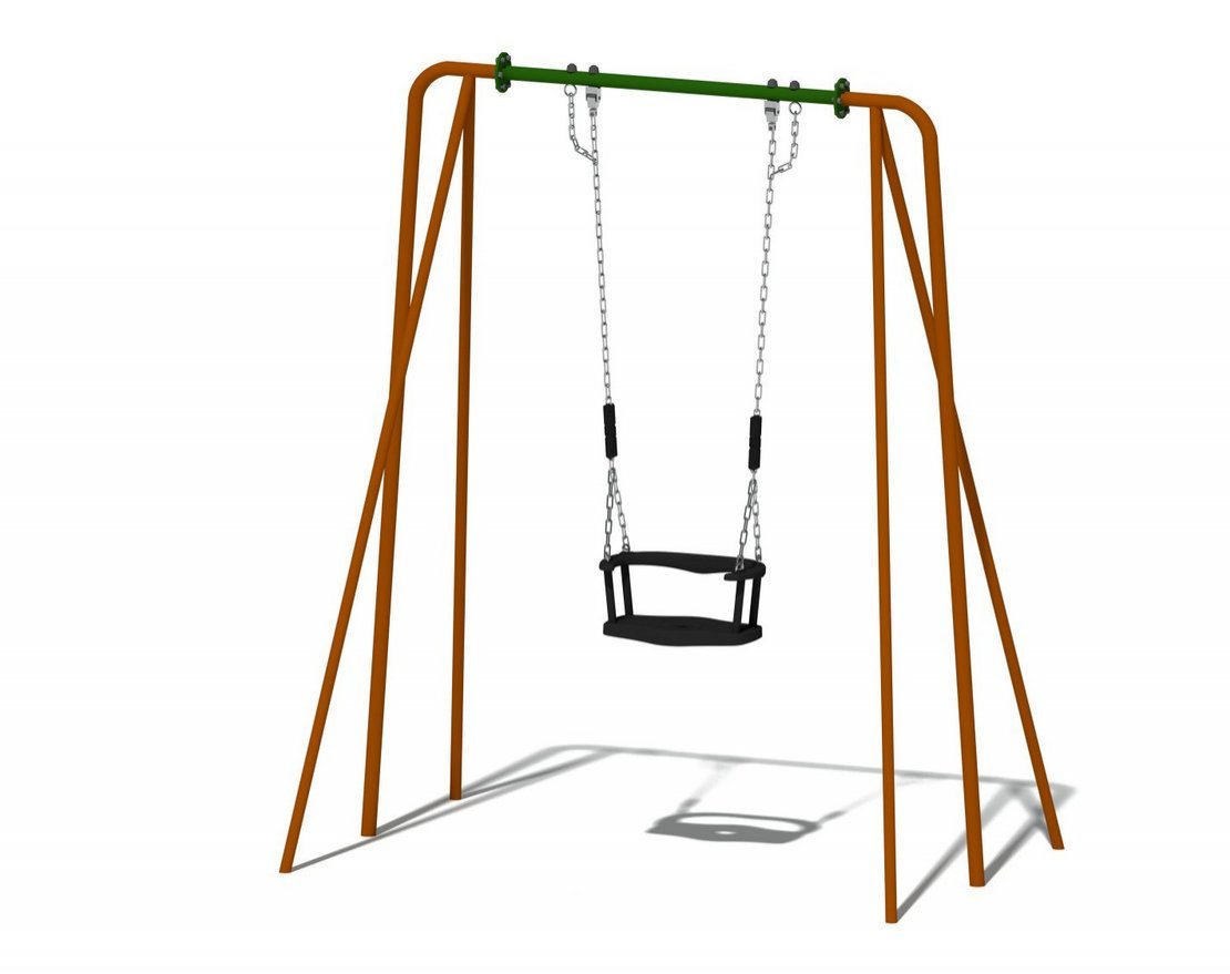 Качели Май со спинкой ИО 01091 - вид 0
