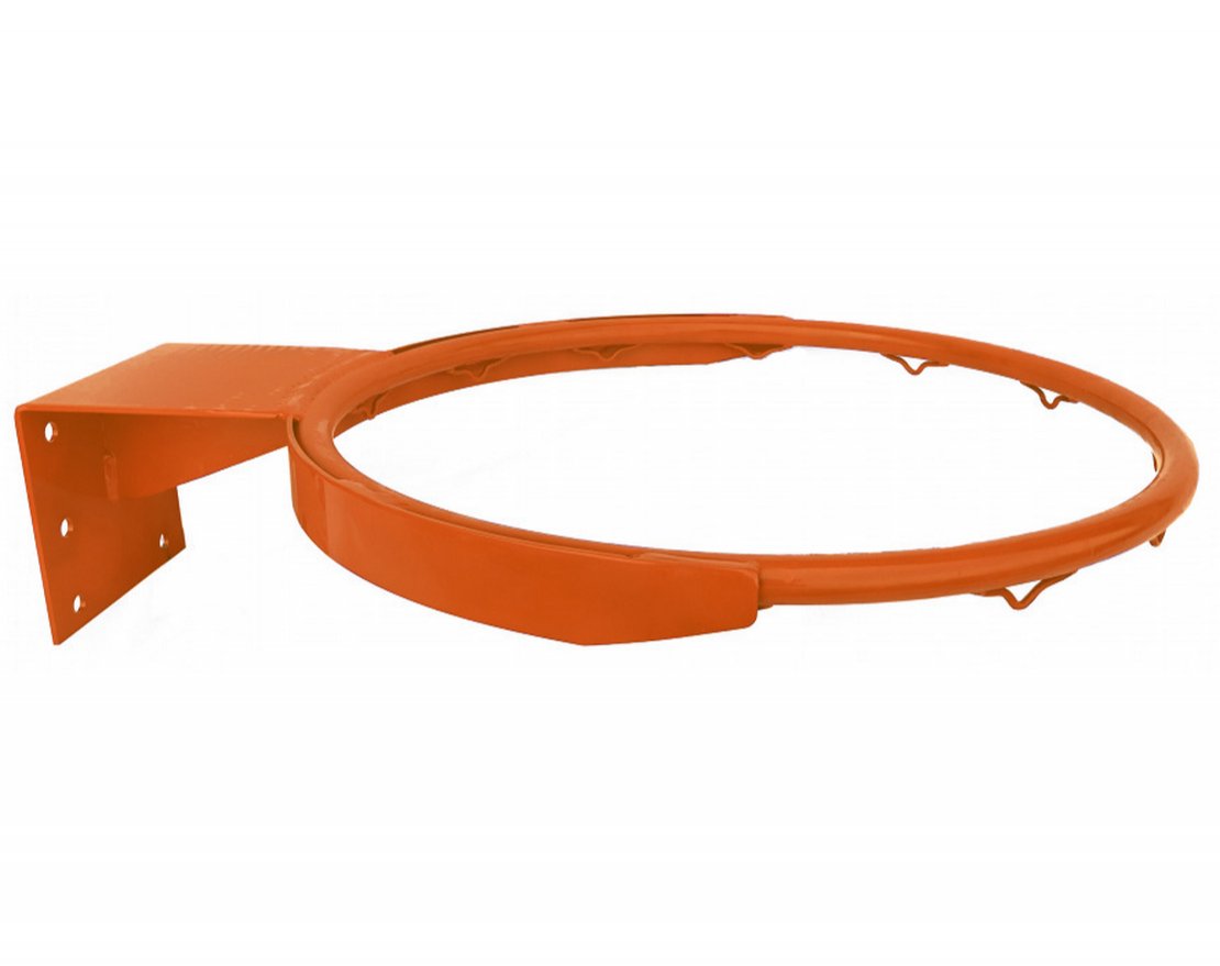 Кольцо для баскетбола №7 СТАНДАРТ усиленное, цвет Оранжевый - вид 0