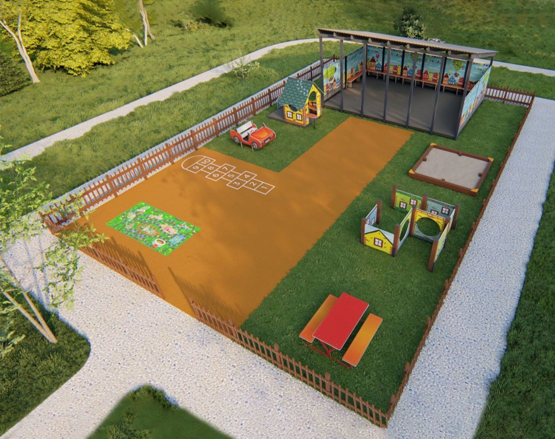 Комплект для детского сада TORUDA Город (10х15 м) - вид 2