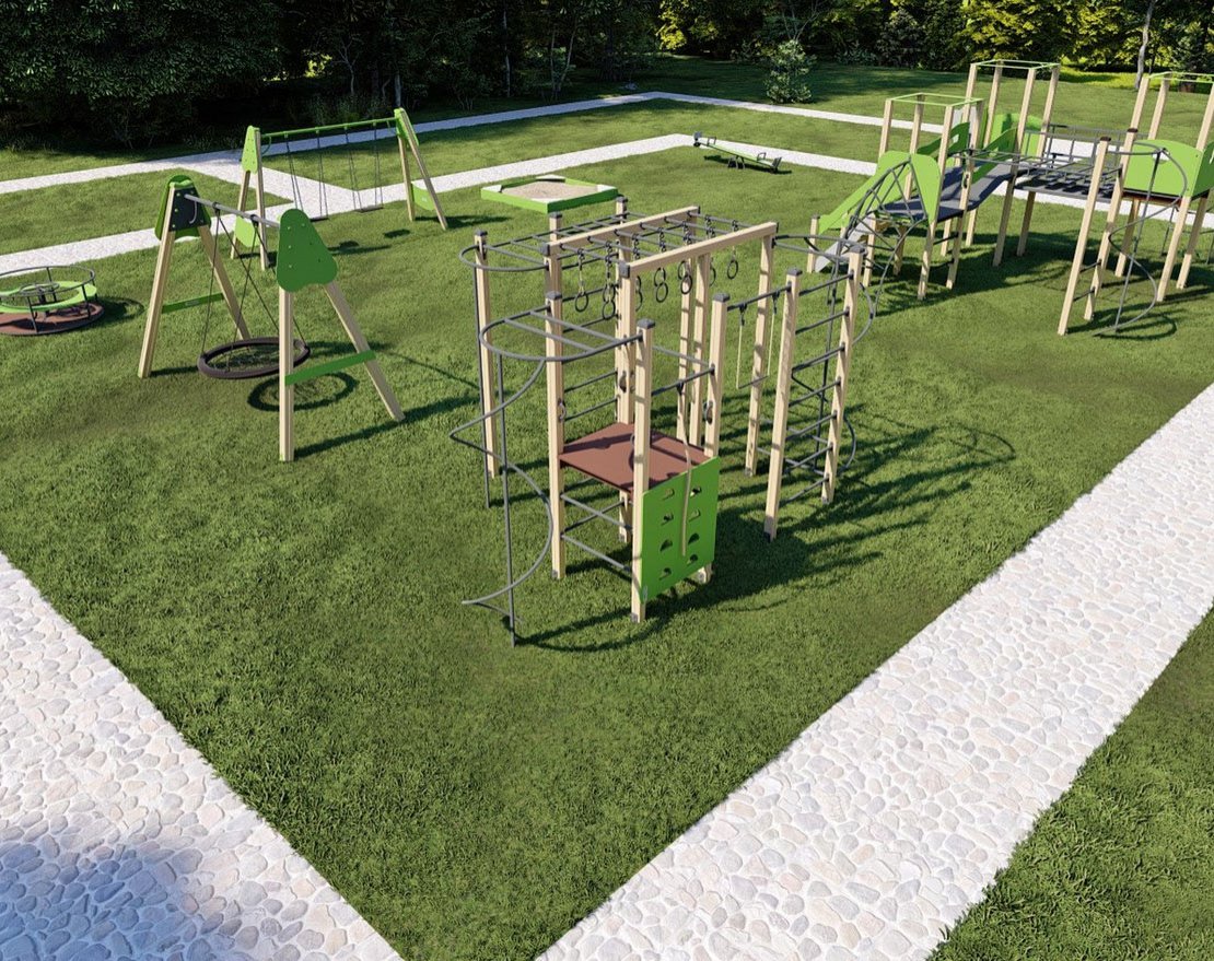 Комплект для улицы TORUDA Геометрия Премиум - вид 6