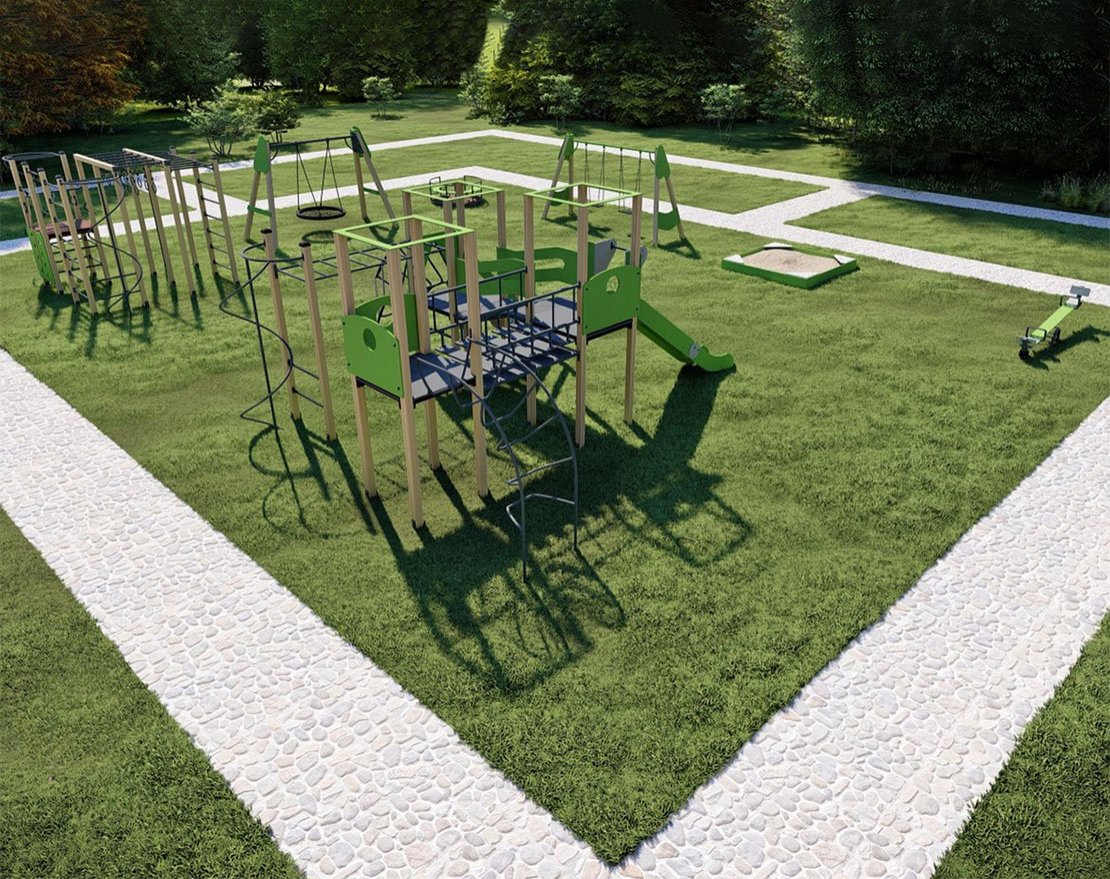 Комплект для улицы TORUDA Геометрия Премиум - вид 4