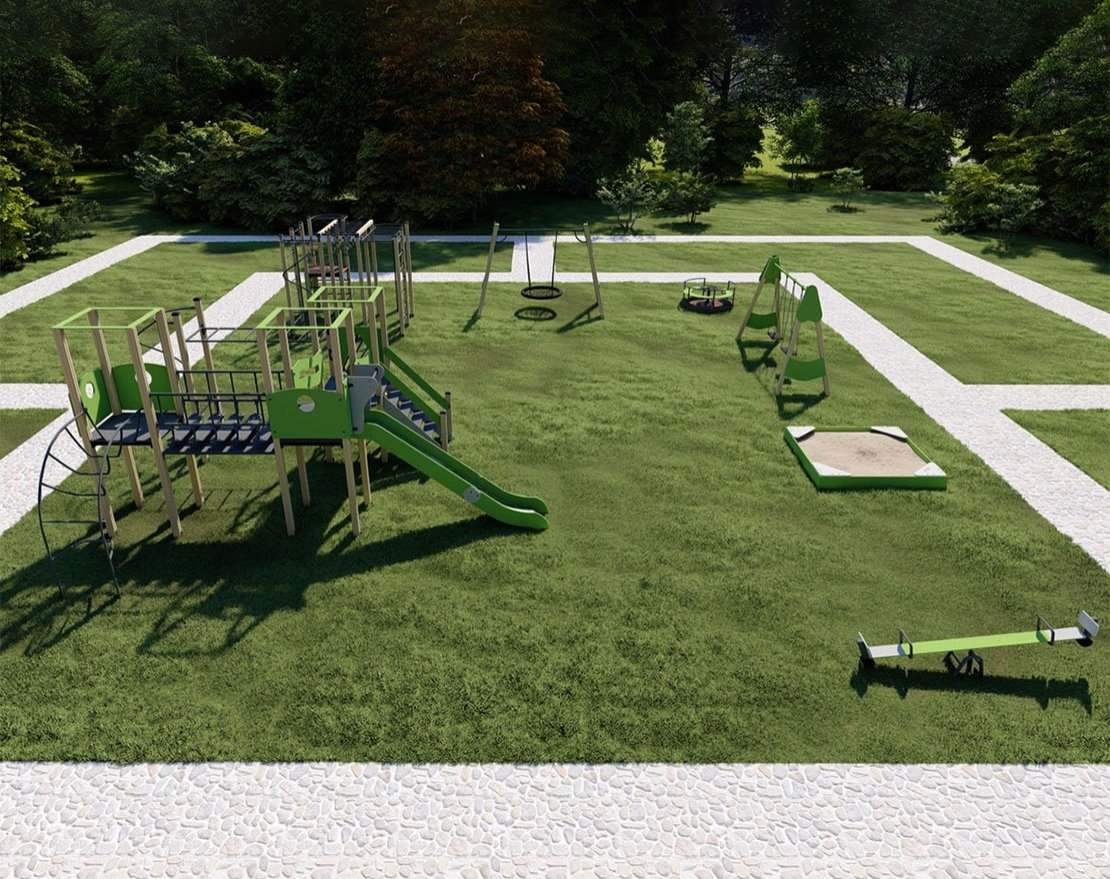 Комплект для улицы TORUDA Геометрия Премиум - вид 3