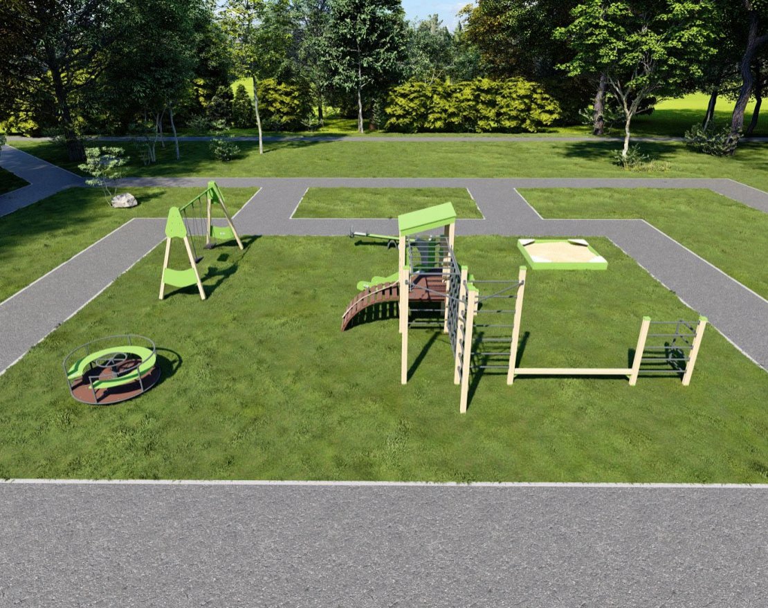 Комплект для улицы TORUDA Геометрия Стандарт - вид 2