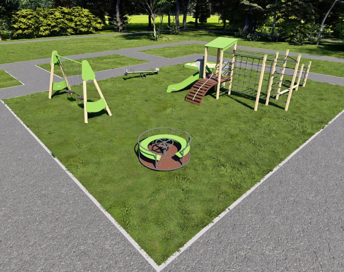 Комплект для улицы TORUDA Геометрия Стандарт - вид 1