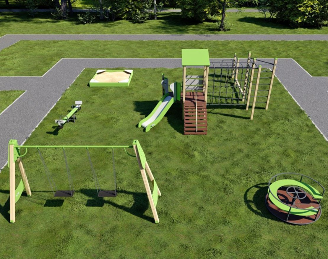 Комплект для улицы TORUDA Геометрия Стандарт - вид 0