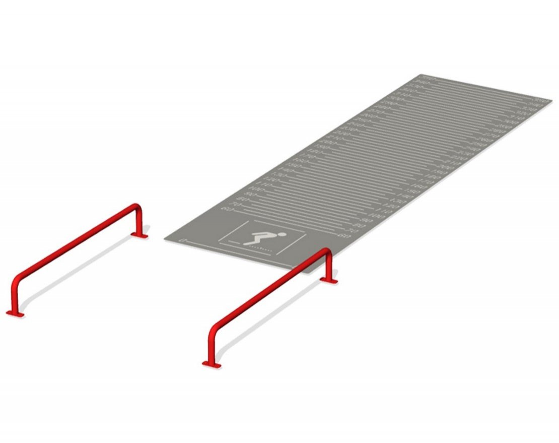 Уличный комплекс для выполнения испытания Взлетная площадка - вид 0